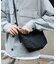 【UNISEX/超軽量70g】ソフトナイロンミニショルダーバッグ