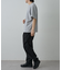 【セットアップ対応】エアリーリップヘムアジャストパンツ