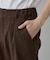 【セットアップ対応】ポリトロテーパードパンツ