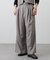 ストライプタックワイドパンツ