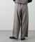 ストライプタックワイドパンツ
