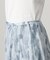 ノイズフローラルプリントスカート