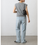 【WEB限定】ワッフルキーネックフレンチスリーブトップス