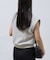 【WEB限定】ワッフルキーネックフレンチスリーブトップス