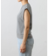 【WEB限定】ワッフルキーネックフレンチスリーブトップス