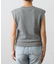 【WEB限定】ワッフルキーネックフレンチスリーブトップス