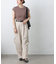 【リバイバル】ワイドリブフレンチスリーブTシャツ