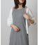 リネンライクカシュクールニット