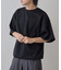 ポンチスウェットライク半袖Tシャツ