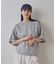 ポンチスウェットライク半袖Tシャツ