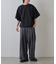 ポンチスウェットライク半袖Tシャツ