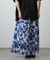 リンクパターンフレアスカート