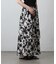 リンクパターンフレアスカート