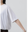 カットバルーン半袖トップス