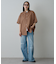 【UNISEX】ワイドストレートクラッシュデニム
