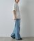 【UNISEX】ワイドストレートクラッシュデニム