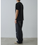 【UNISEX】ワイドストレートクラッシュデニム