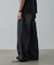 【UNISEX】ワイドストレートクラッシュデニム