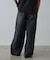 【UNISEX】ワイドストレートクラッシュデニム