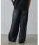 【UNISEX】ワイドストレートクラッシュデニム
