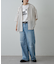 【UNISEX】ワイドストレートクラッシュデニム