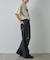 【UNISEX】ワイドストレートクラッシュデニム