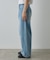 【UNISEX】ワイドストレートクラッシュデニム