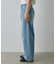 【UNISEX】ワイドストレートクラッシュデニム