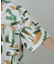 ペイント柄半袖シャツ