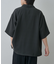 【セットアップ対応】WFACEワッシャー半袖シャツ
