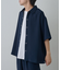 【セットアップ対応】WFACEワッシャー半袖シャツ