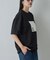 ボックスロゴプリントTシャツ