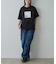 ボックスロゴプリントTシャツ