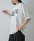 箔プリントロゴTシャツ