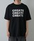 箔プリントロゴTシャツ