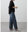 【S~Lサイズ展開】ストレートデニムパンツ