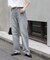 【S~Lサイズ展開】ストレートデニムパンツ