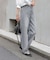 【S~Lサイズ展開】ストレートデニムパンツ