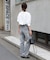【S~Lサイズ展開】ストレートデニムパンツ