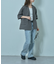 【S~Lサイズ展開】フレアデニムパンツ