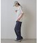 ダブルプリントロゴTシャツ