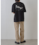 ダブルプリントロゴTシャツ