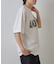立体プリントロゴTシャツ