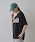 立体プリントロゴTシャツ