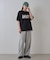 立体プリントロゴTシャツ