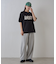 立体プリントロゴTシャツ