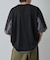 ポンチフハク切替クルーネックTシャツ