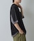 ポンチフハク切替クルーネックTシャツ