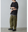 ポンチフハク切替クルーネックTシャツ