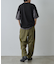 ポンチフハク切替クルーネックTシャツ